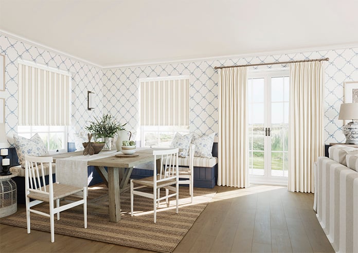 Noble Stripe, Rye - Twist&Fit Roller Blind - Image 7